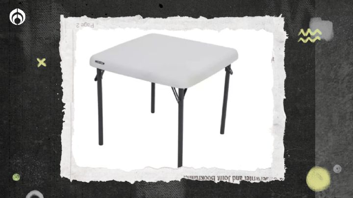 Costco vende esta mesa desplegable para niño en menos de mil pesos