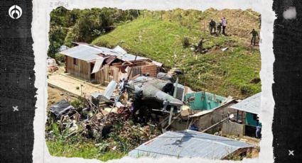 Caída de helicóptero del Ejército colombiano deja 5 militares y 2 civiles heridos