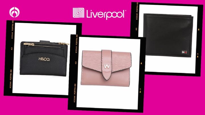 Liverpool puso las carteras de marca para hombre y mujer a un super precio