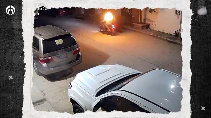 VIDEO Balean casa de alcaldesa en Guerrero; así dispararon desde una moto