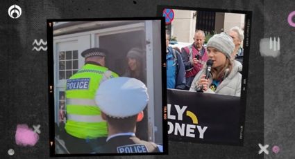 (VIDEO) Detienen a la activista Greta Thunberg durante protesta en Londres