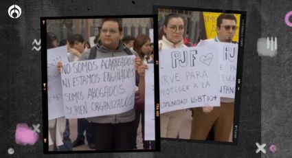 (VIDEOS) 'No somos acarreados': Empleados del Poder Judicial cerraron Insurgentes Sur y Periférico