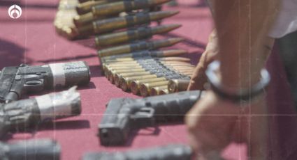 Las armas del crimen: crecen decomisos de armamento de la GN en tres años