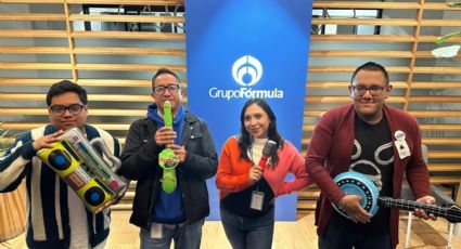 Karina, Antonio, Pablo y Roberto: ¡Bienvenidos a Grupo Fórmula!