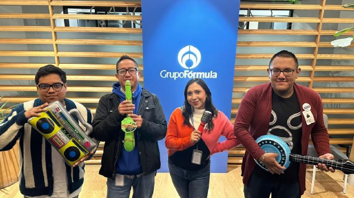 Karina, Antonio, Pablo y Roberto: ¡Bienvenidos a Grupo Fórmula!