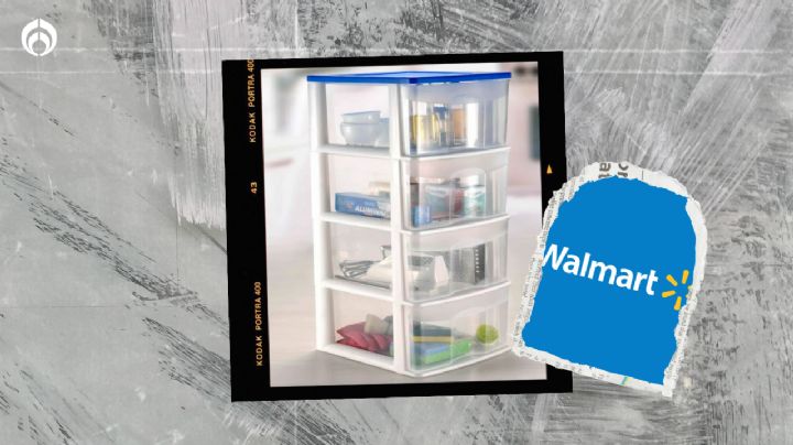 Walmart tiene unas cajas organizadoras muy prácticas en un buen precio