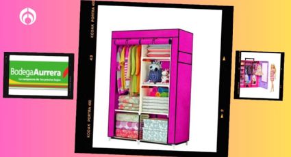 El clóset estilo Barbie que Bodega Aurrera puso al 2x1