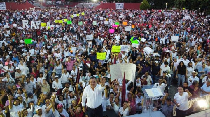 “Ni me han bajado, ni he declinado" afirma el aspirante de Morena Rafael Reyes