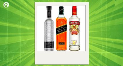 Bodega Aurrera remata paquete de Maestro Dobel, Johnnie Walker Black Label y Smirnoff