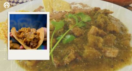 Truco para que el chicharrón en salsa verde te quede delicioso como el de los tacos de guisado