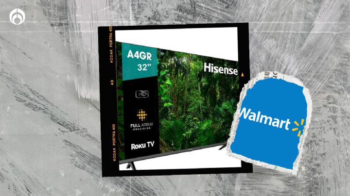 Walmart tiene una pantalla perfecta para tu habitación y está casi a mitad de precio