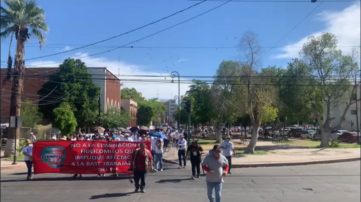 Marchan por la defensa del Poder Judicial Federal