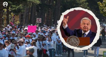 ‘Le debería dar vergüenza’: AMLO critica al ministro Alcántara por ir a la marcha