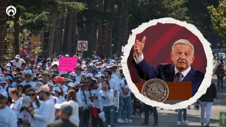 ‘Le debería dar vergüenza’: AMLO critica al ministro Alcántara por ir a la marcha