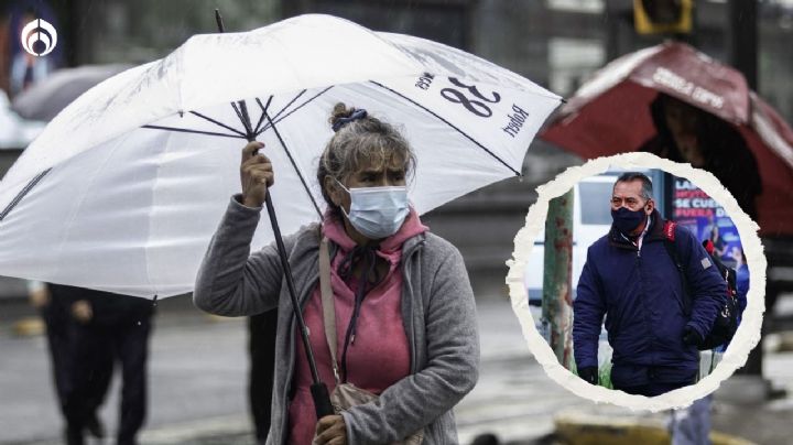 Lluvias ‘no se van, no se van’: alertan por aguaceros, granizadas y frío en CDMX