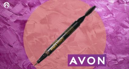 AVON vende el lápiz con increíble efecto microblading que dibuja los pelitos de las cejas