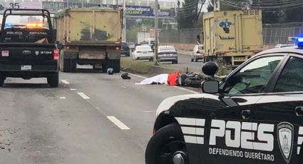 Fatal accidente cobra la vida de un motociclista en avenida 5 de febrero