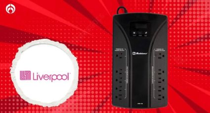 Liverpool remata un no break Koblenz con máxima protección, batería desmontable y puerto usb