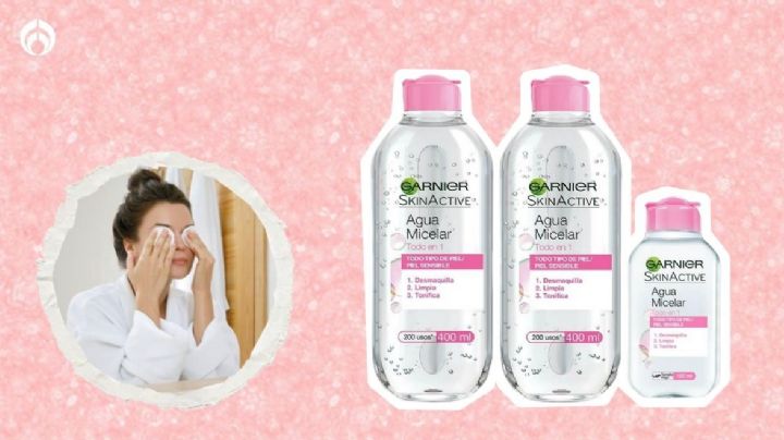 Walmart lanza ofertón en paquete de agua micelar Garnier para lucir una piel joven y saludable