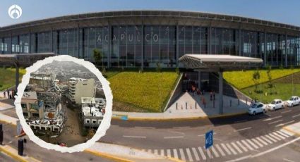 Reabren Aeropuerto de Acapulco: trasladarán mañana a turistas a través de puente aéreo