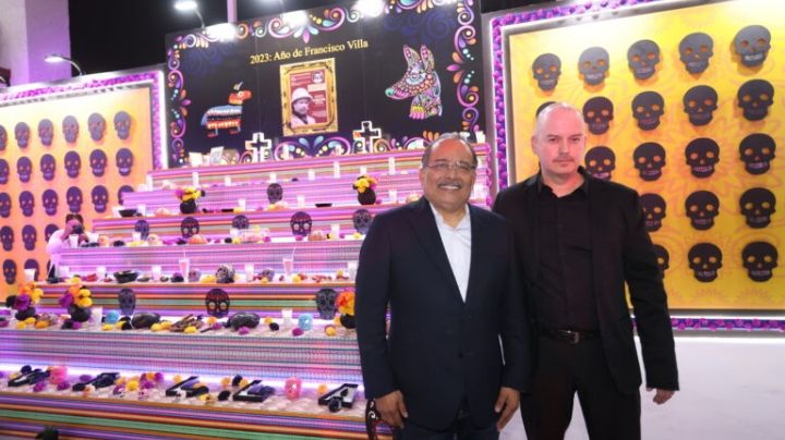 Inauguran exposición y altar de muertos en Escobedo NL