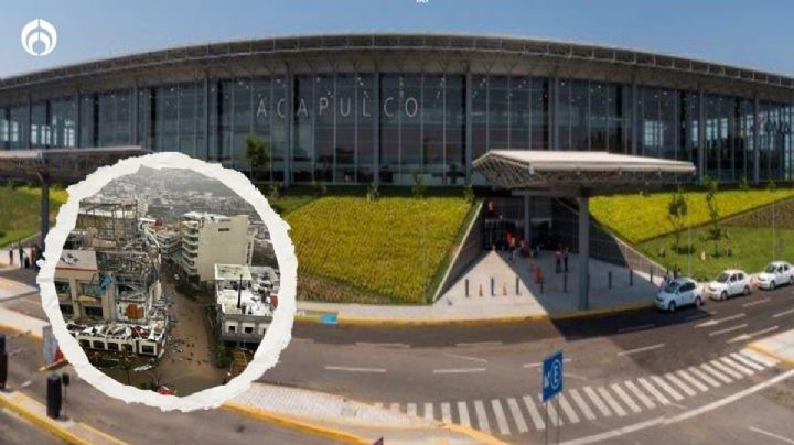 Reabren Aeropuerto de Acapulco: trasladarán mañana a turistas a través de puente aéreo