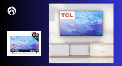 Sanborns remata en venta nocturna una pantalla TCL de 43 pulgadas 4K ¡al 2x1!