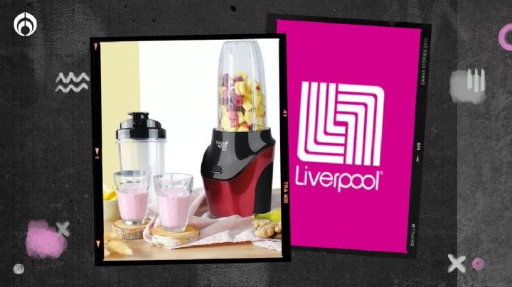 Liverpool remata este potente procesador de alimentos ¡incluye accesorios!