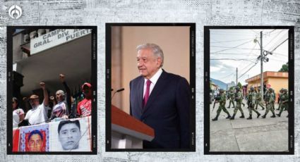 Caso Ayotzinapa: AMLO señala que 'sí fue el Estado'... pero defiende al Ejército