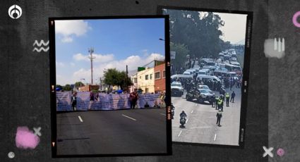 Asfixian la CDMX: transportistas bloquean Eje 3, Zaragoza, Tlalpan y más (VIDEOS)