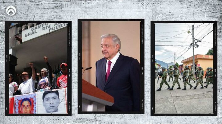 Caso Ayotzinapa: AMLO señala que 'sí fue el Estado'... pero defiende al Ejército