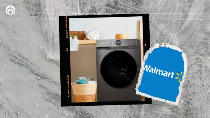 Walmart tiene una lavasecadora Midea; es compacta y está casi regalada