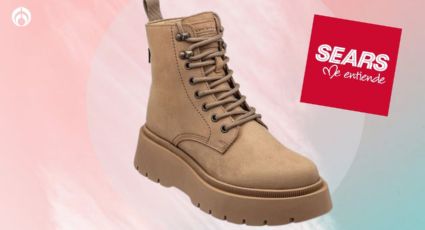 SEARS lanza ofertón en botas Levi´s de piel con tacto aterciopelado y platilla que disminuye mal olor