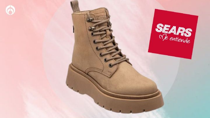 SEARS lanza ofertón en botas Levi´s de piel con tacto aterciopelado y platilla que disminuye mal olor