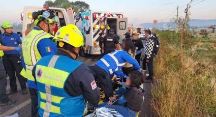 Fatal choque entre dos camionetas deja un muerto y 12 lesionados en Querétaro-Chichimequillas