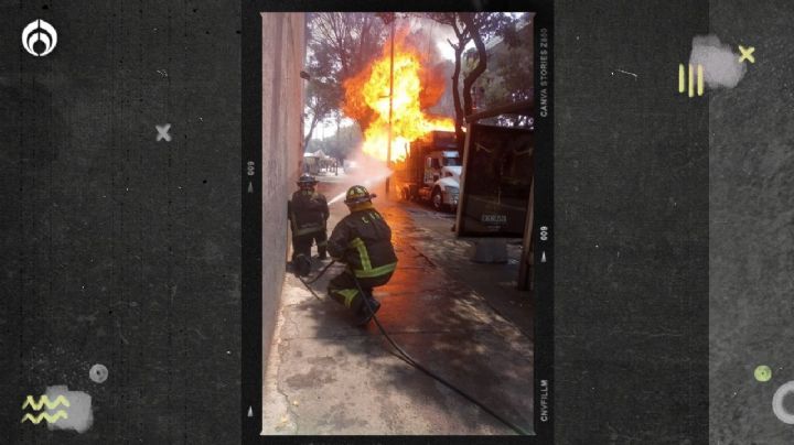 (VIDEO) Explota camión de gas en Periférico y Tlalpan; se incendia en plena vía
