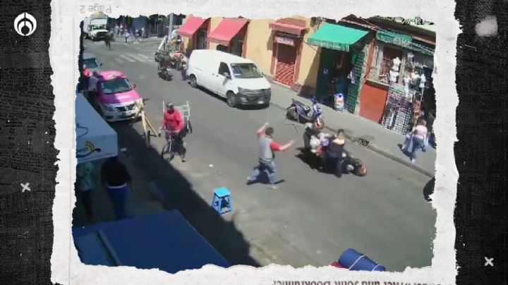 VIDEO: Policía mexicana detiene a ladrones en moto con su cuerpo; historia da vuelta al mundo