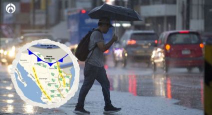 Frente frío 5 ‘acecha’ a México con lluvias y vientos fuertes en estos estados