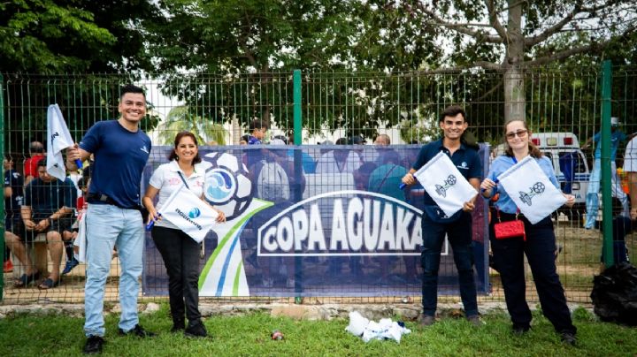 Copa Aguakan 2023: Promueven deporte con torneo de futbol infantil