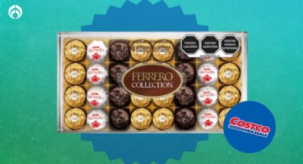 Costco vende más baratos los chocolates Ferrero de 32 piezas; surtido de Rocher, Raffaello y Londnoir