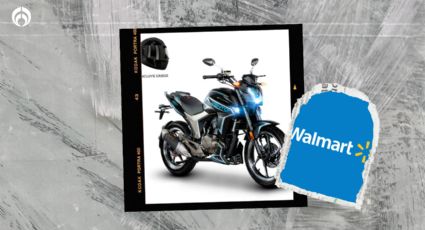 Walmart tiene una moto Vento; te regalan el casco y está con un descuentazo