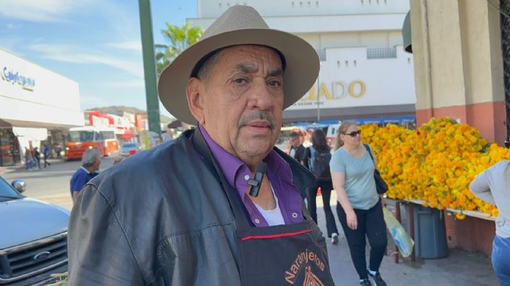 Flor de cempasúchil: mantienen viva tradición familiar en el mercado de Hermosillo