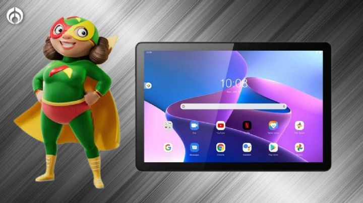 Bodega Aurrera: la tablet Lenovo ideal para fans del streaming y estudiantes ¡está casi regalada!