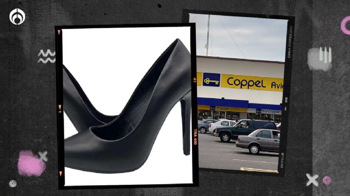 Coppel: las zapatillas negras elegantes que van con todo en remate por menos de 250 pesitos