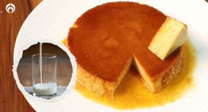 Así puedes hacer flan horneado con la mejor leche deslactosada, según Profeco