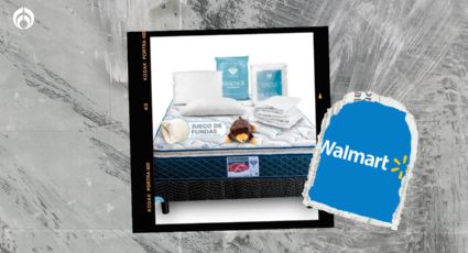 Walmart vende un colchón matrimonial Spring Air; incluye almohadas, cumbre colchón y está regalado