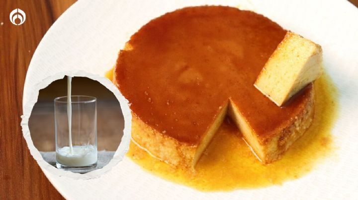 Así puedes hacer flan horneado con la mejor leche deslactosada, según Profeco