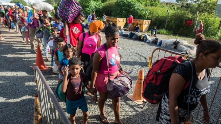 Migrantes hacen 'fuchi' a 'chambas' temporales ofrecidas por las autoridades de Tamaulipas