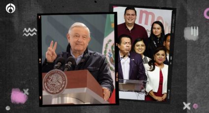 AMLO está feliz feliz: Aplaude encuestas de Morena… y pone ‘estrellita’ para Harfuch