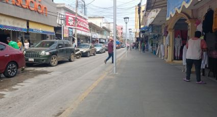 Invasión de vendedores ambulantes en banquetas obstruyen vía pública en Altamira